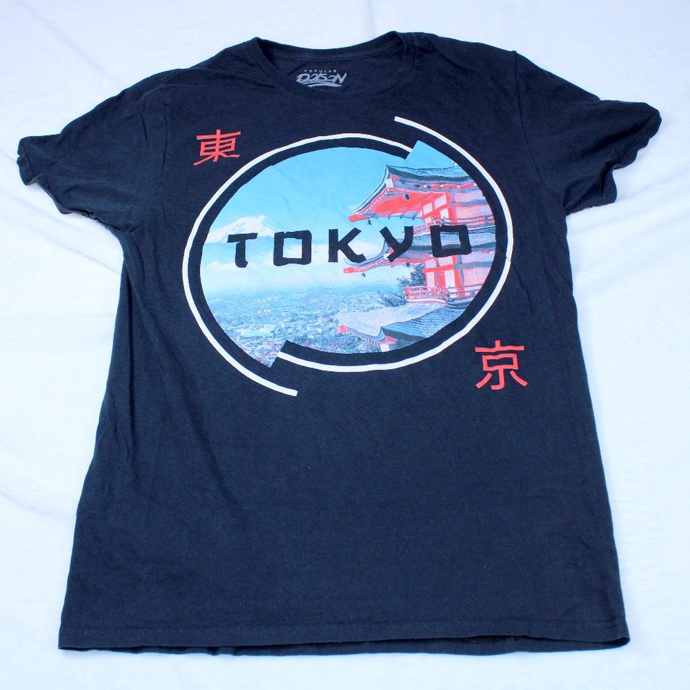 Popular Poison Tokyo Collection Black Short Sleeve T-Shirt